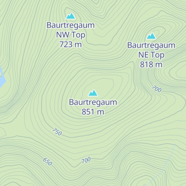 Map of Baurtregaum