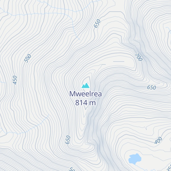 Map of Mweelrea