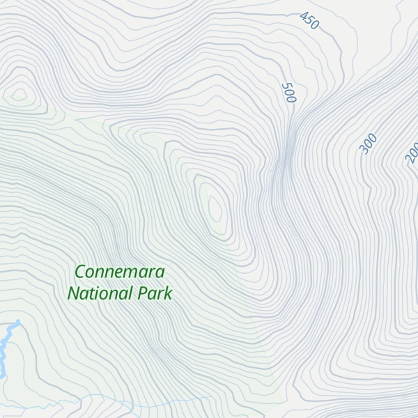 Map of An Bhinn Bhán
