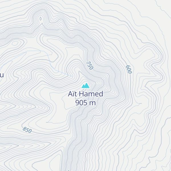 Map of Aït Hamed