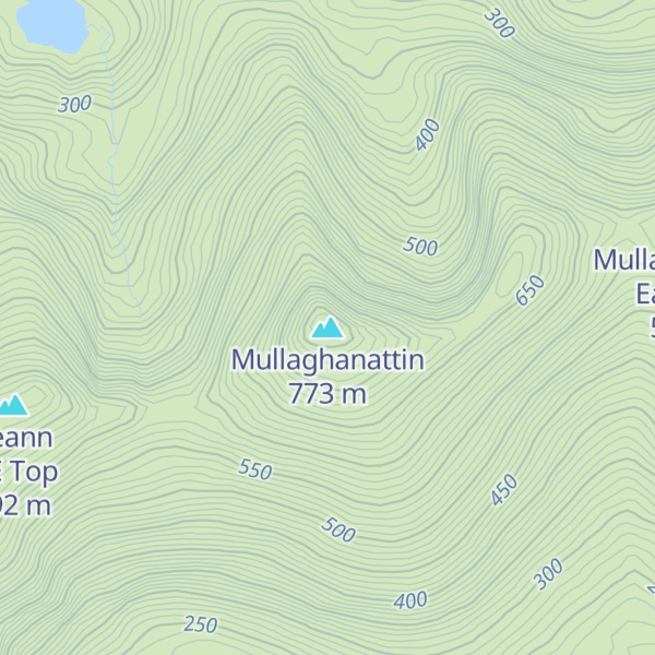 Map of Mullaghanattin
