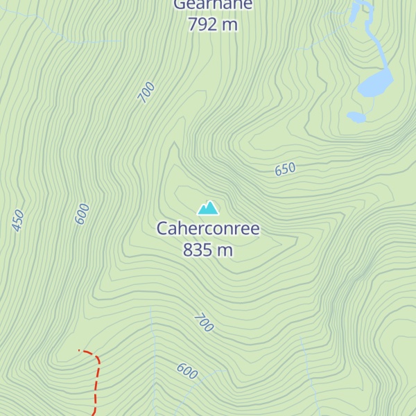 Map of Caherconree