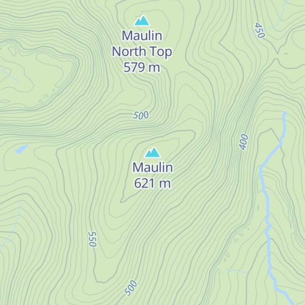 Map of Maulin