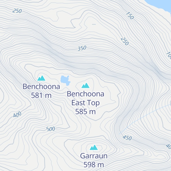 Map of Benchoona East Top