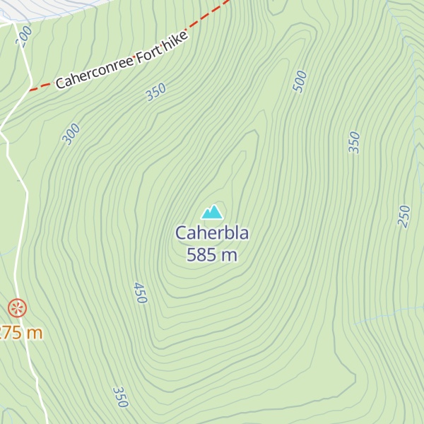 Map of Caherbla