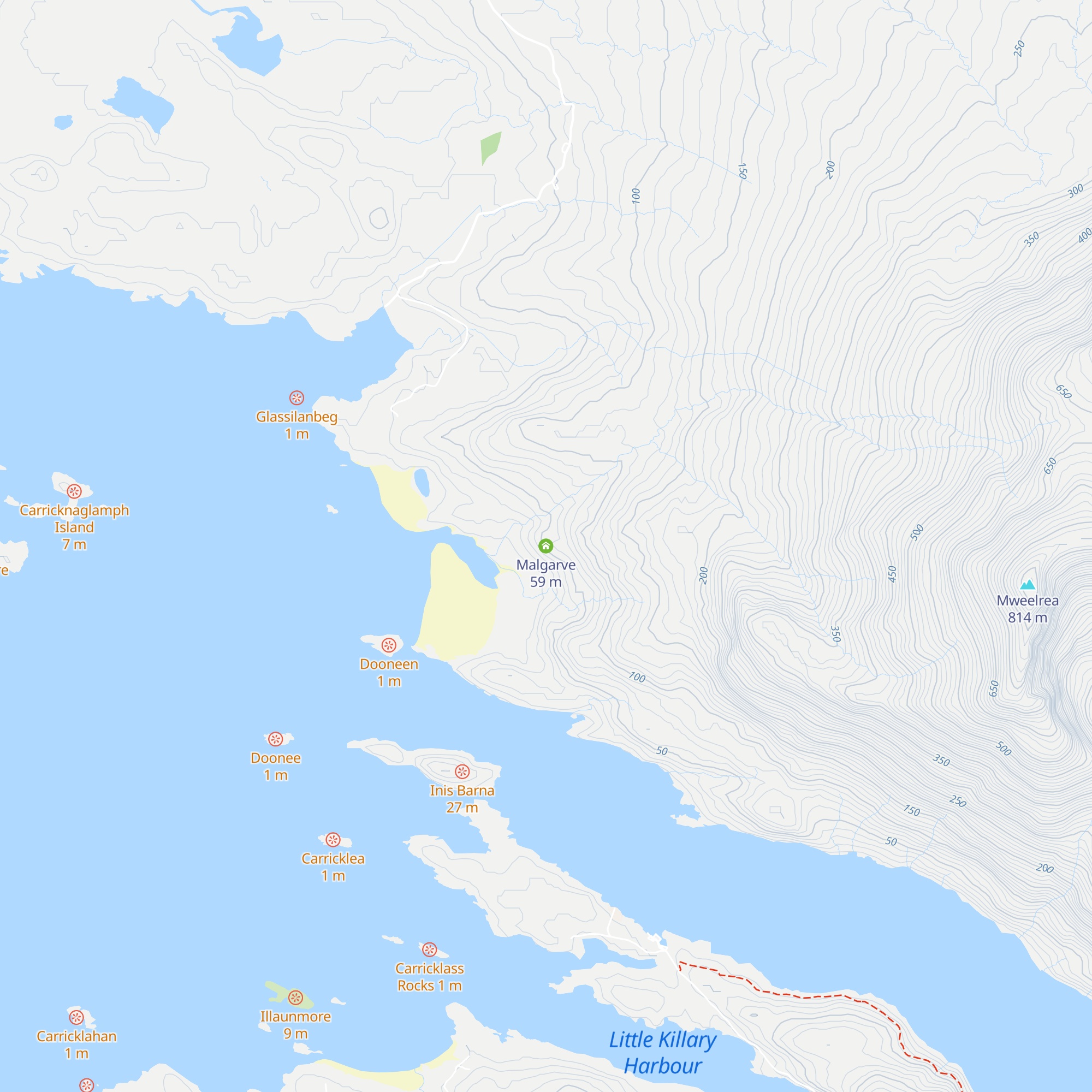 Malgarve map