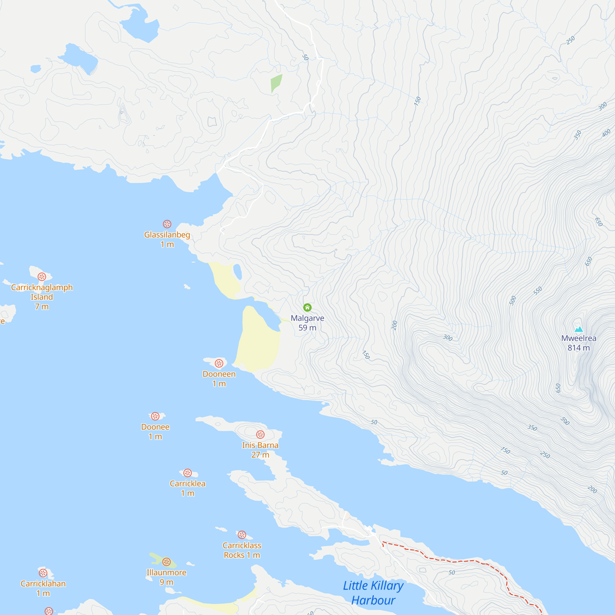 Malgarve map