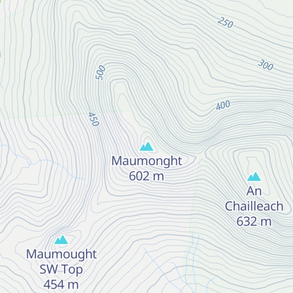 Map of Maumonght