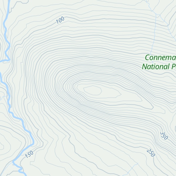 Map of Cnoc Breac