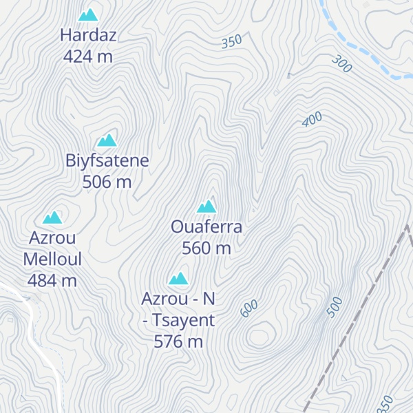 Map of Ouaferra