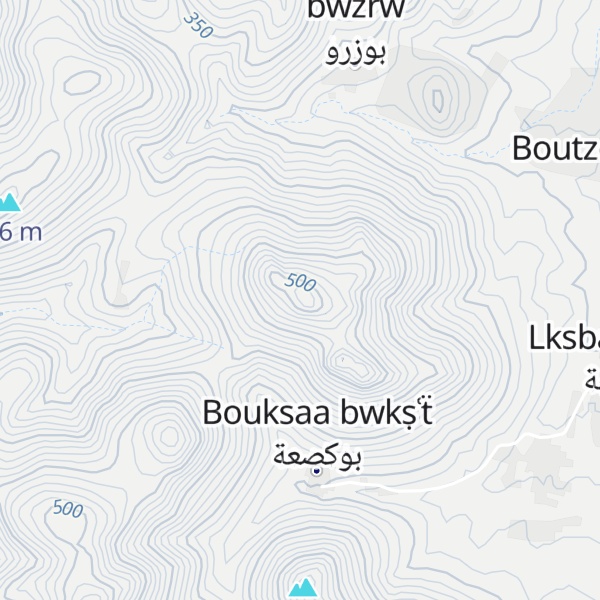 Map of Adrar Tameskrat