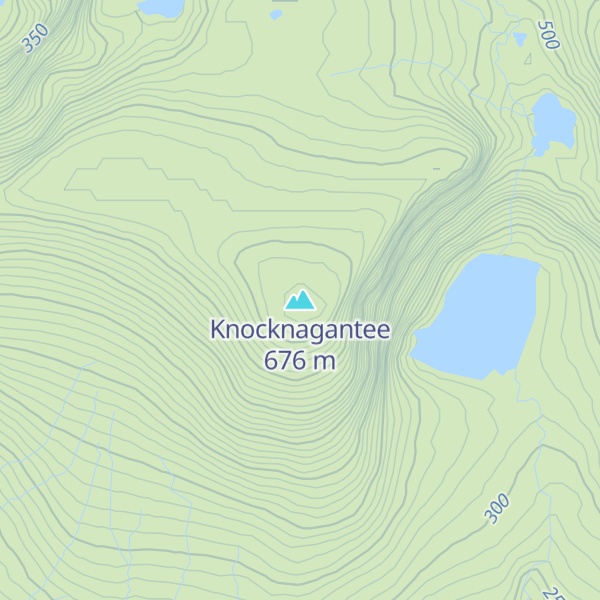 Map of Knocknagantee