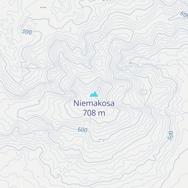 Map of Niemakosa