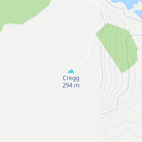 Map of Cregg