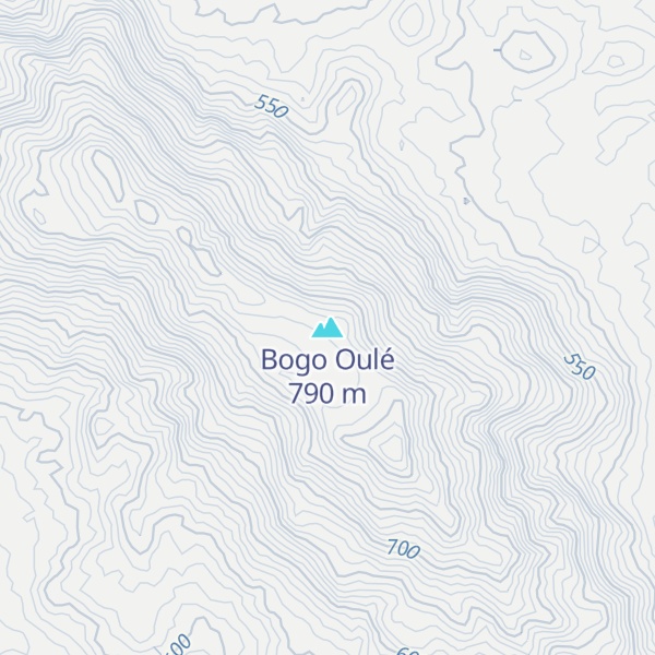 Map of Bogo Oulé