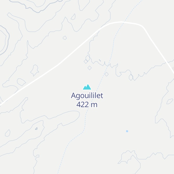 Map of Agouililet