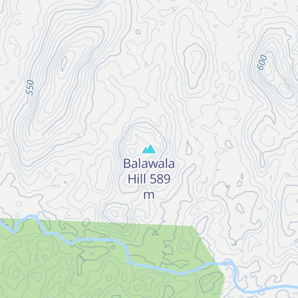 Map of Balawala Hill