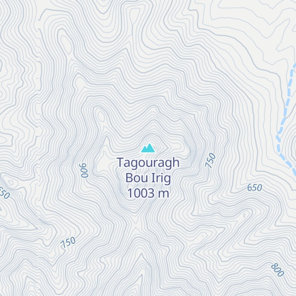 Map of Tagouragh Bou Irig
