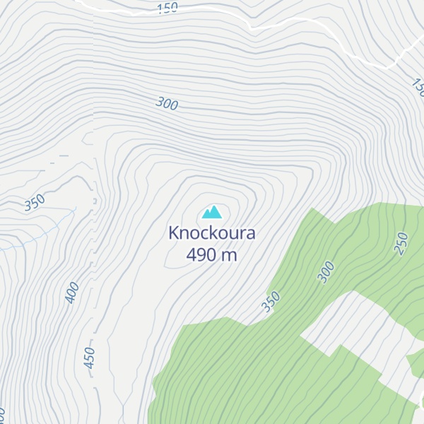 Map of Knockoura