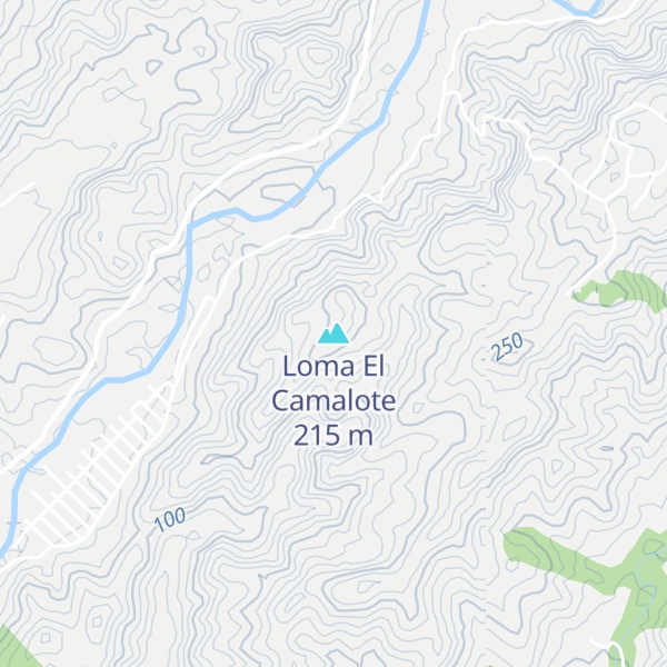Map of Loma El Camalote