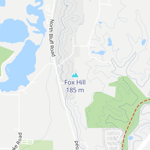 Map of Fox Hill