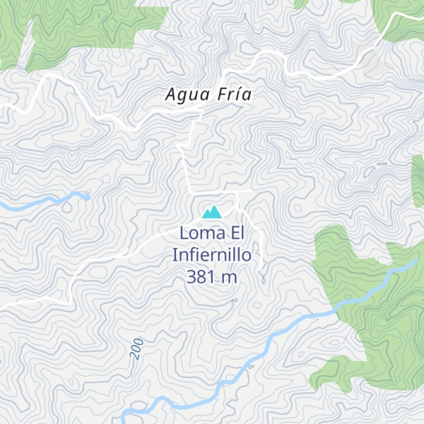 Map of Loma El Infiernillo