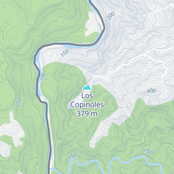 Map of Los Copinoles