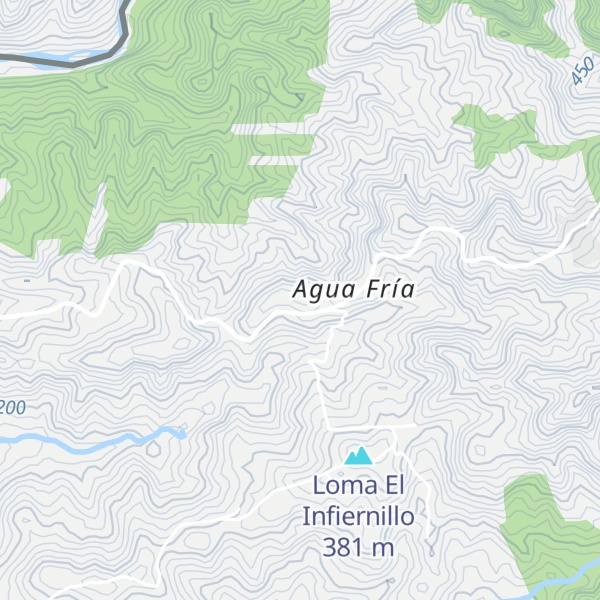 Map of Loma La Maquina