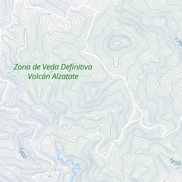 Map of Cerro El Gallal
