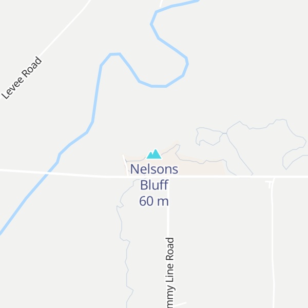 Map of Nelsons Bluff
