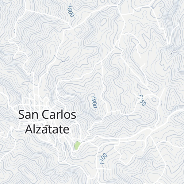 Map of Cerro El Tabacal