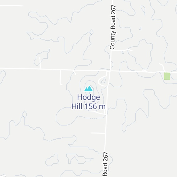 Map of Hodge Hill