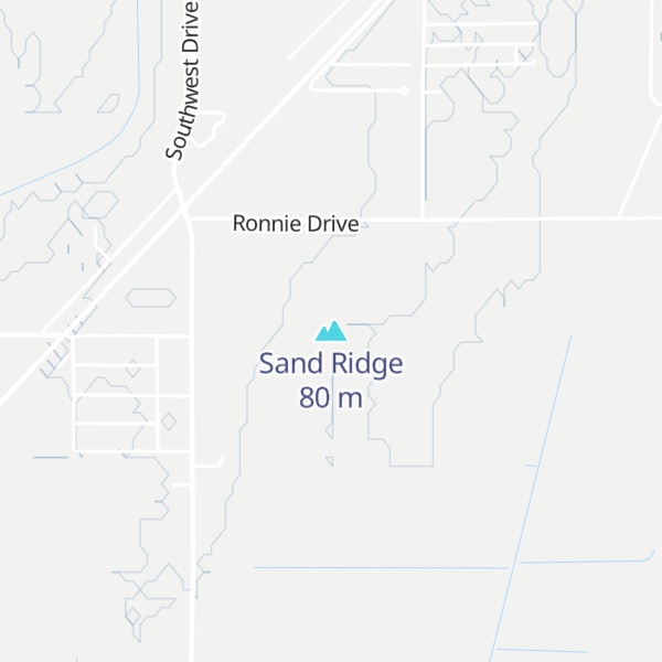 Map of Sand Ridge