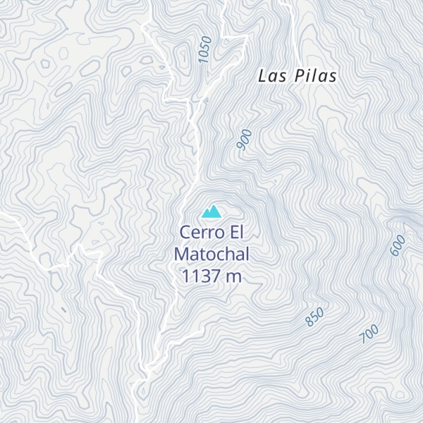 Map of Cerro El Matochal