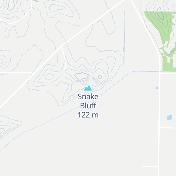 Map of Snake Bluff