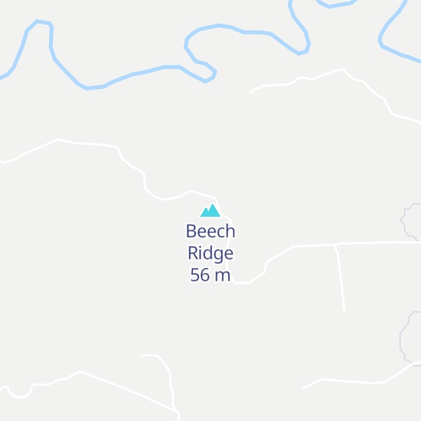 Map of Beech Ridge