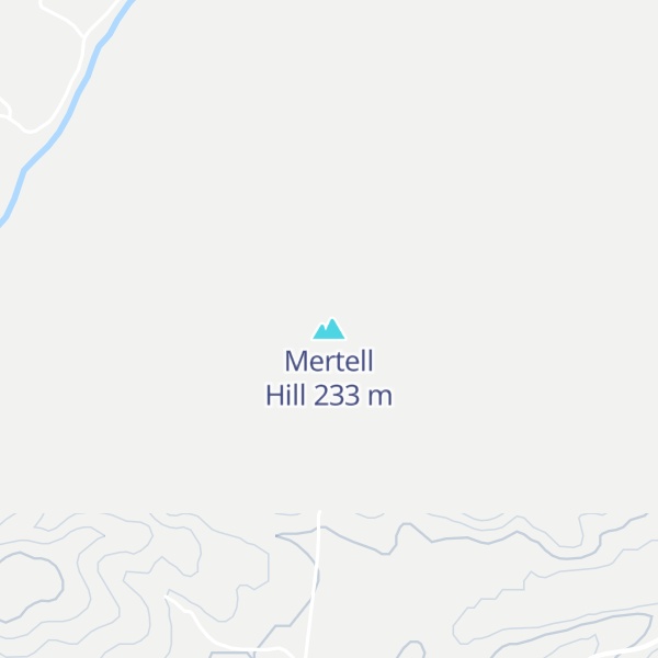 Map of Mertell Hill