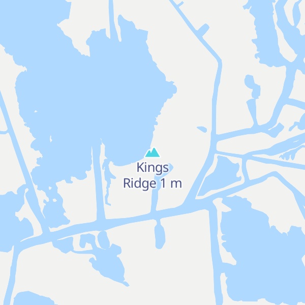 Map of Kings Ridge