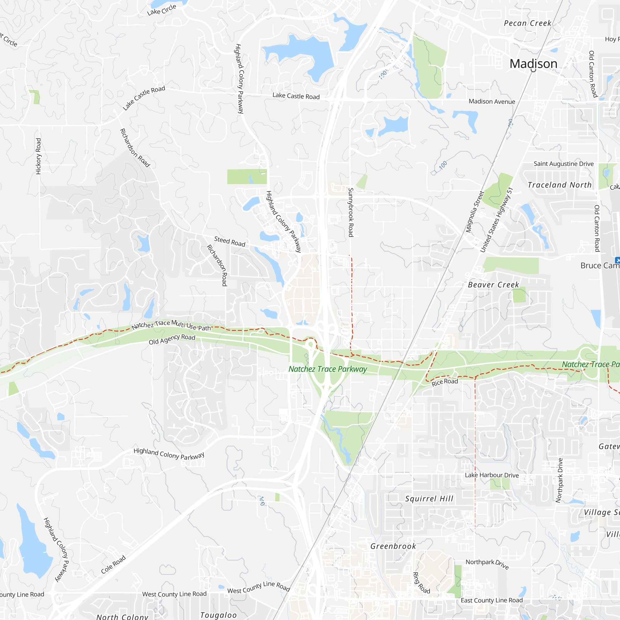 Ridgeland Visitors Center map