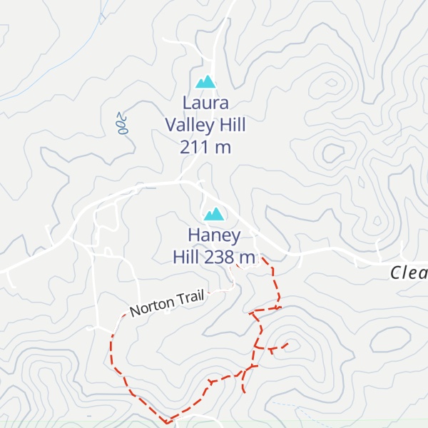 Map of Haney Hill