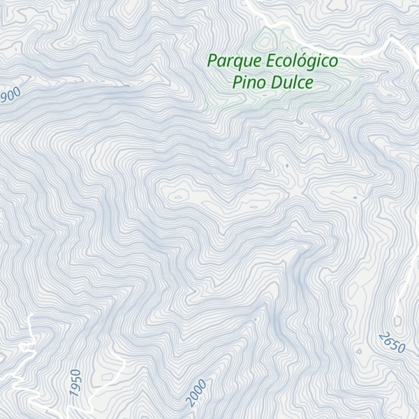 Map of Cerro Santiago