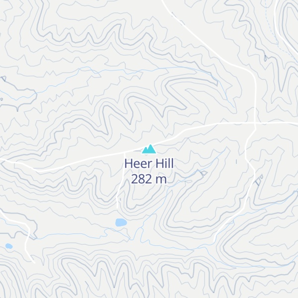 Map of Heer Hill