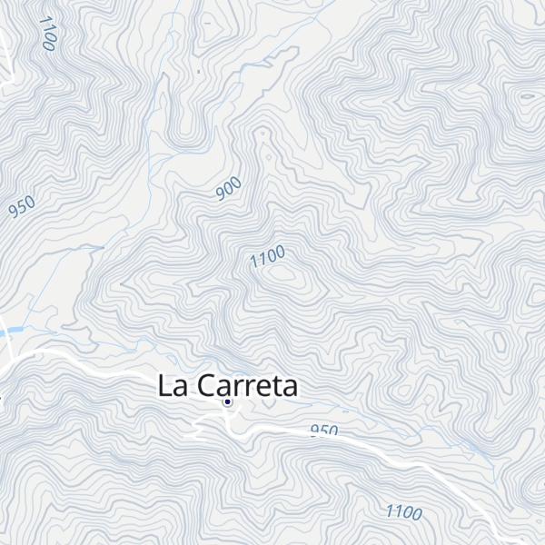 Map of Cerro Coyolar