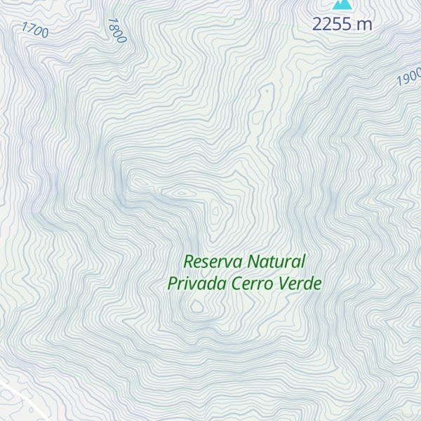 Map of Cerro Verde