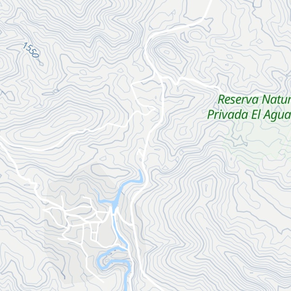 Map of Hacienda Rio Escondido