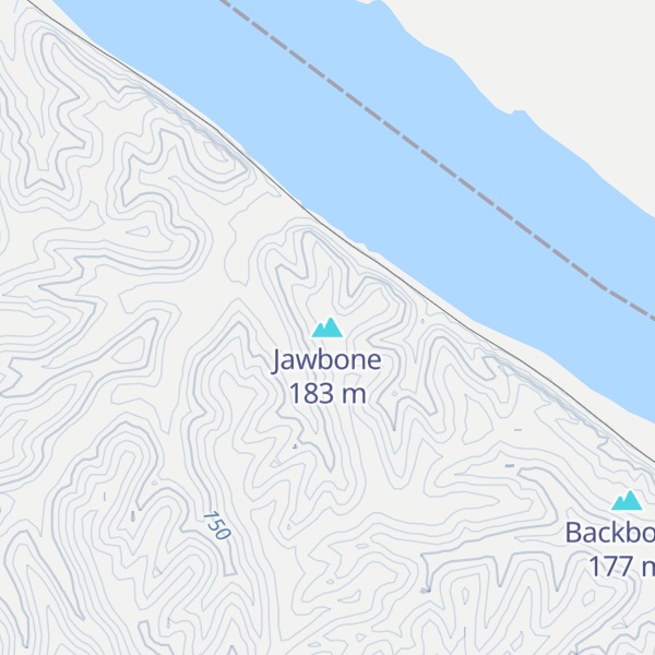Map of Jawbone