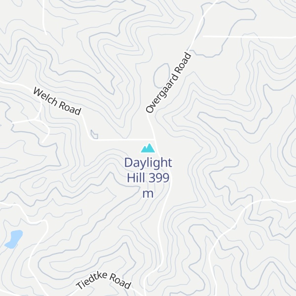 Map of Daylight Hill