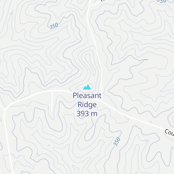 Map of Pleasant Ridge