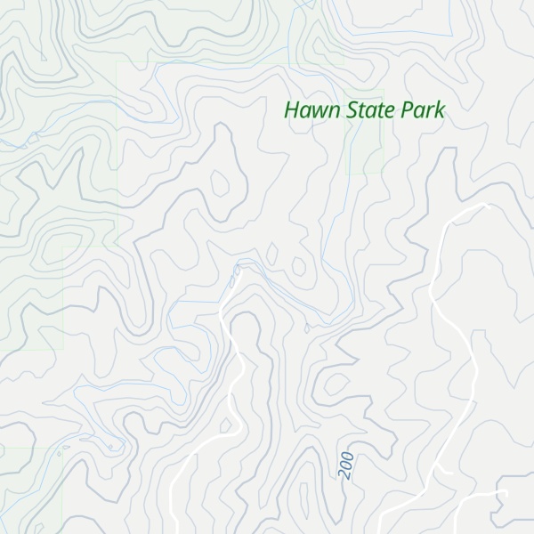 Map of Wild Hog Bluff