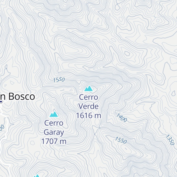 Map of Cerro Verde